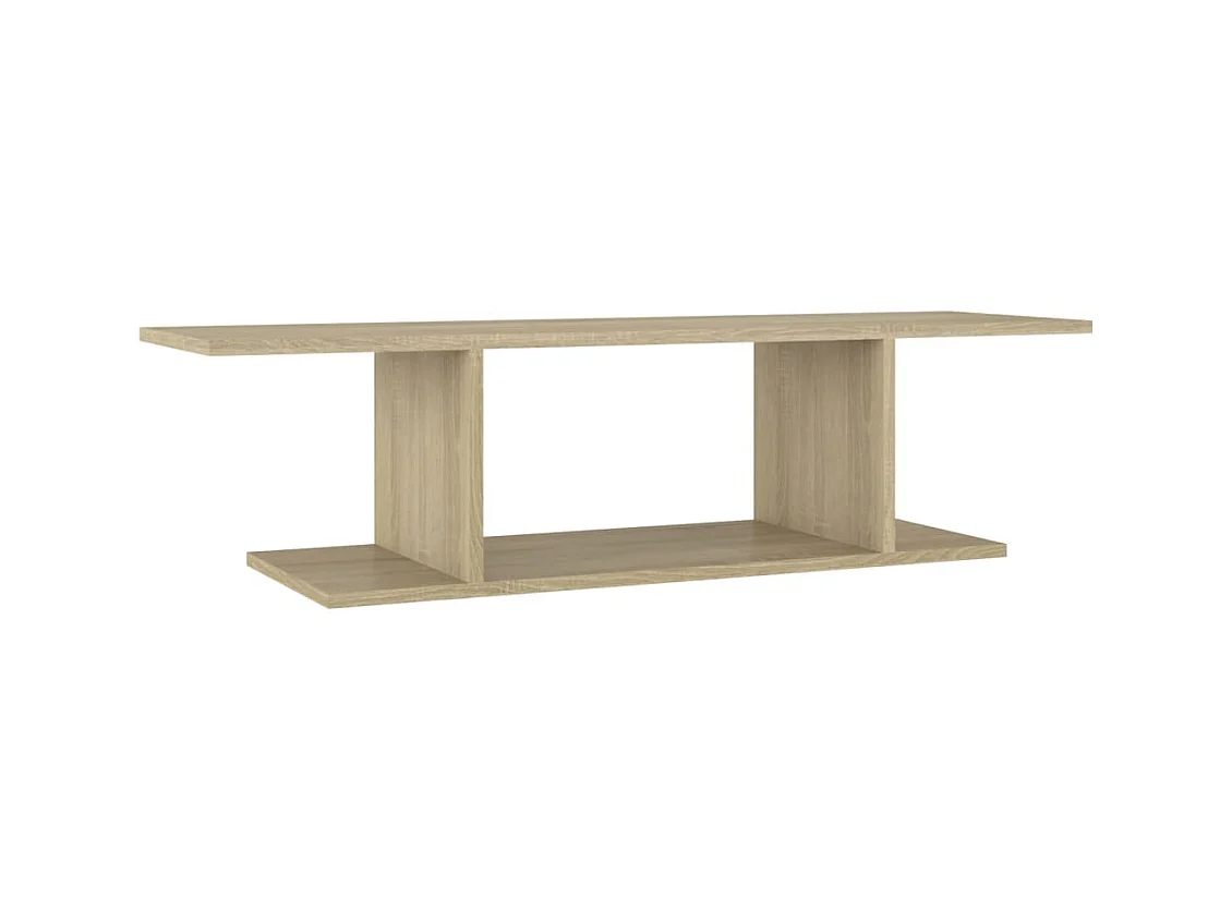 Tv-wandmeubel 103x30x26,5 cm sonoma eikenkleurig