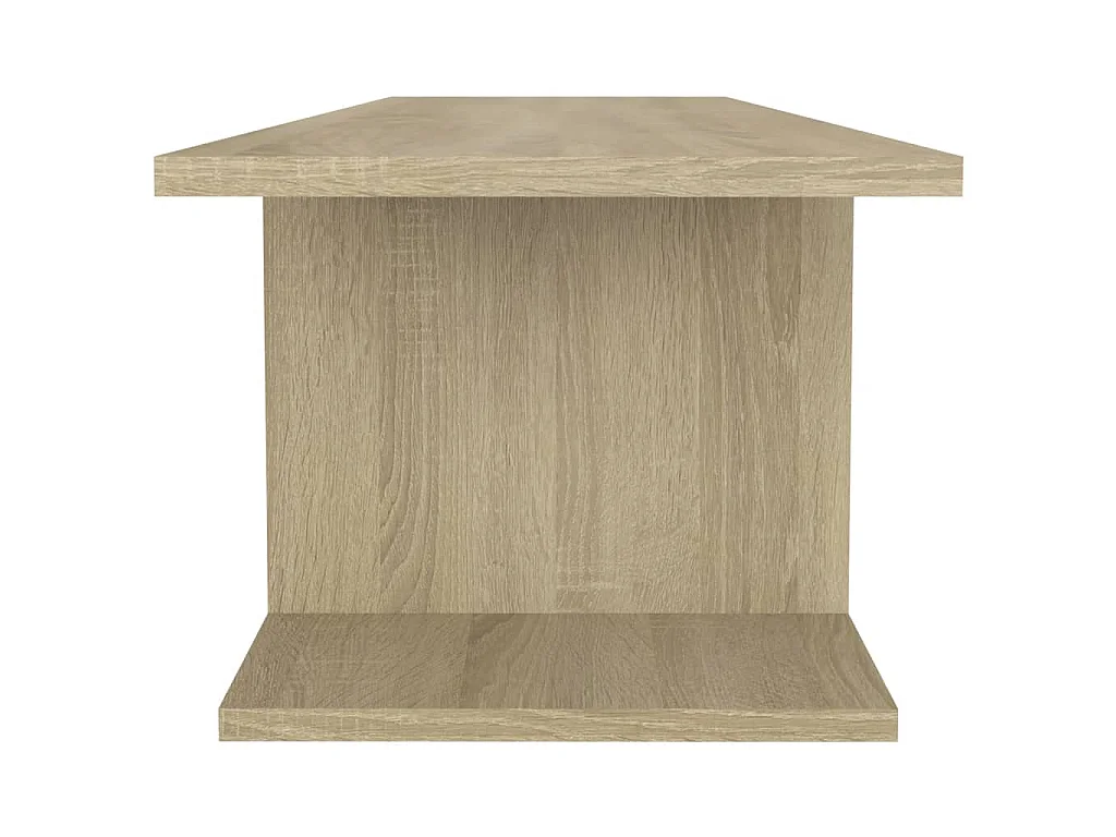 Mobile Porta TV a Parete Rovere Sonoma 103x30x26,5 cm
