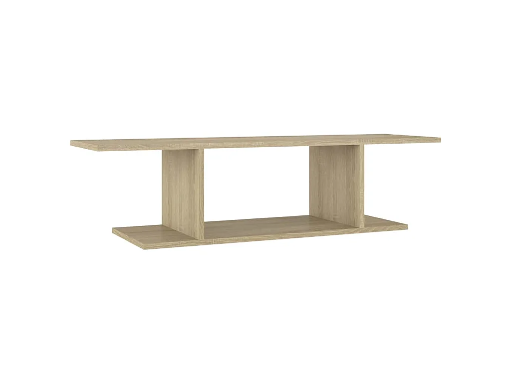Mobile Porta TV a Parete Rovere Sonoma 103x30x26,5 cm