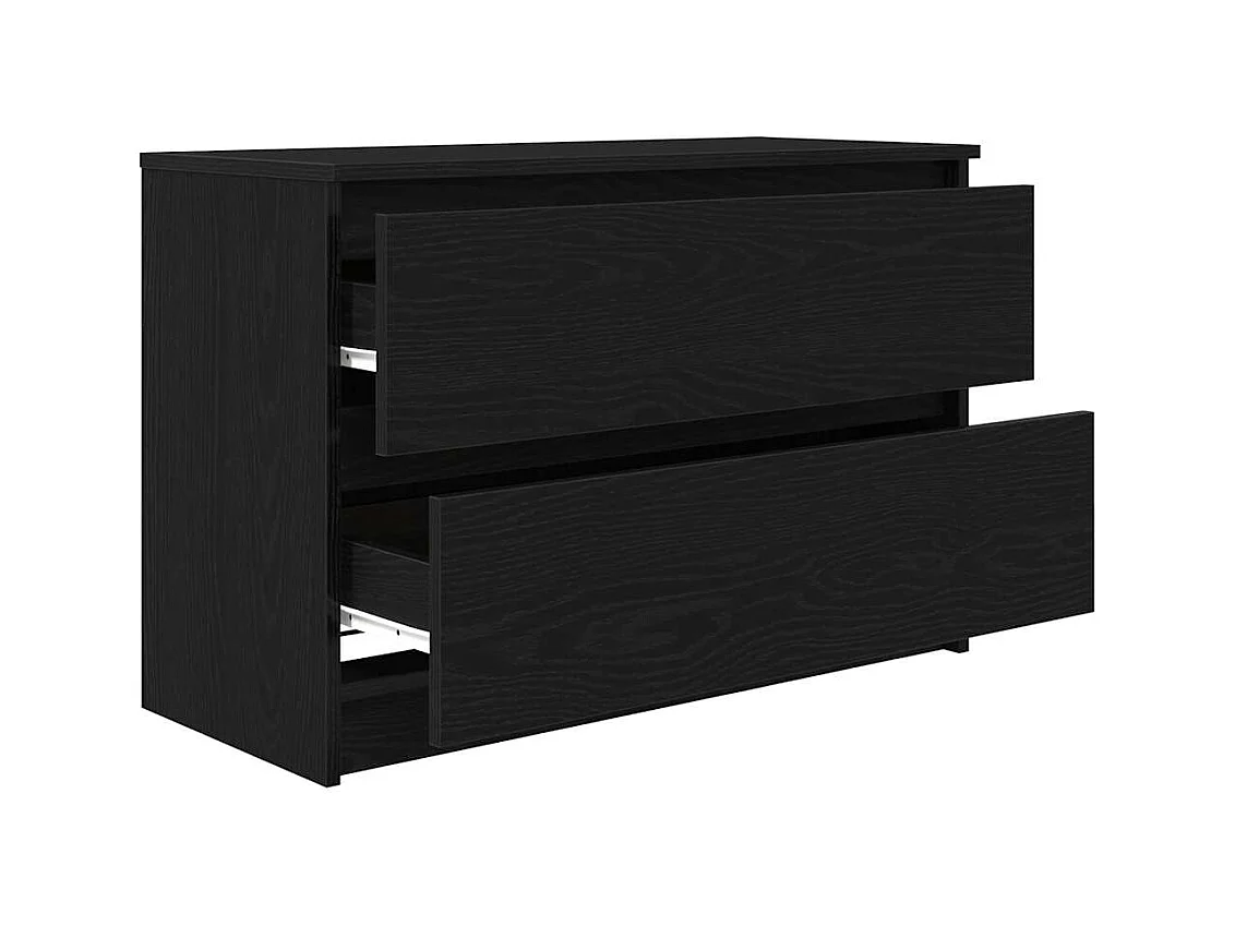 TV-Schrank Schwarz 80x35x54 cm Holzwerkstoff