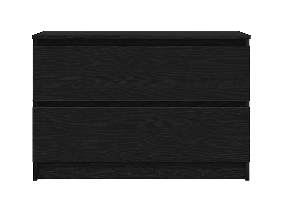 TV-Schrank Schwarz 80x35x54 cm Holzwerkstoff