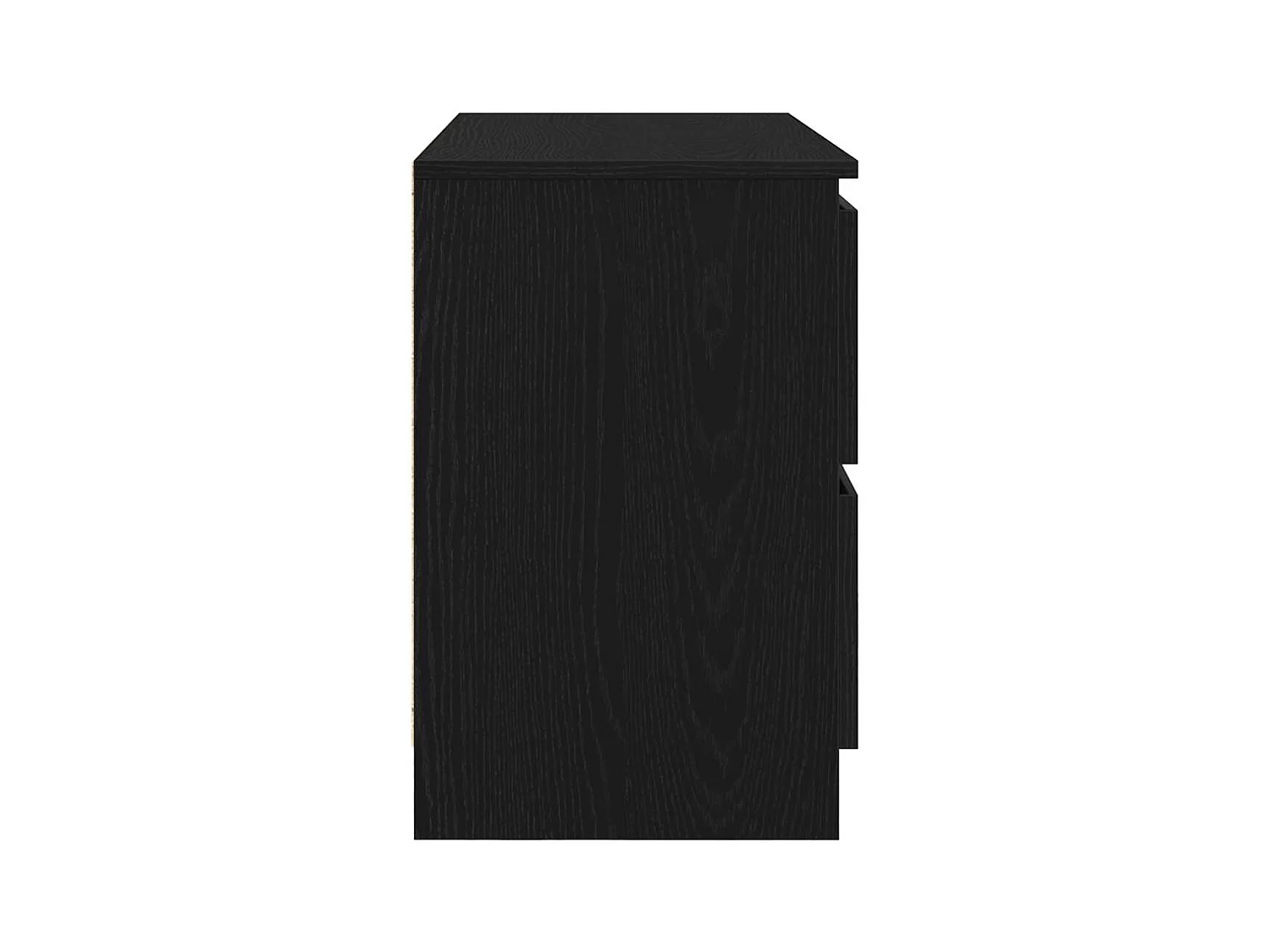 TV-Schrank Schwarz 80x35x54 cm Holzwerkstoff