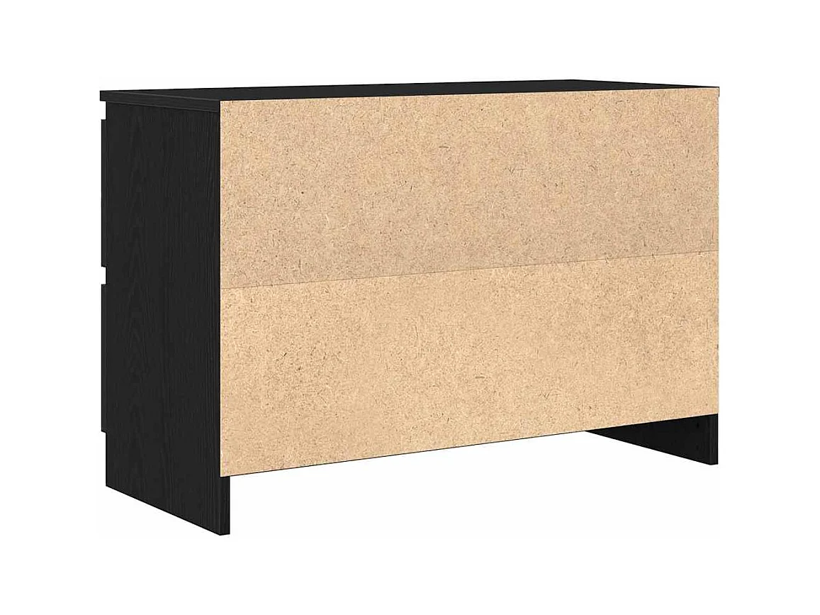 TV-Schrank Schwarz 80x35x54 cm Holzwerkstoff