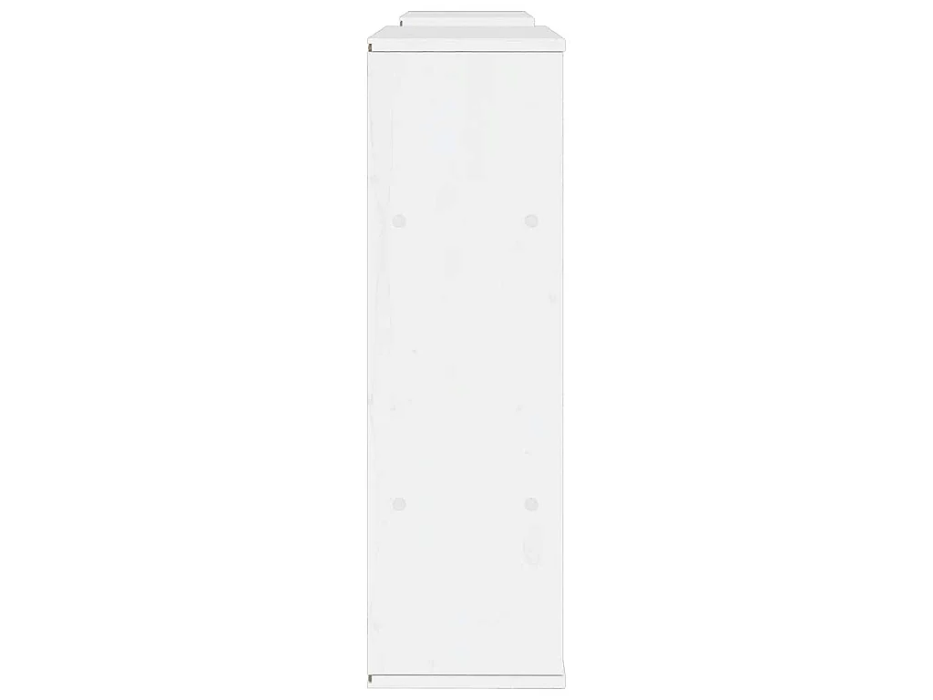 Meubles TV 5 pcs avec rangement ODDA blanc bois de pin massif