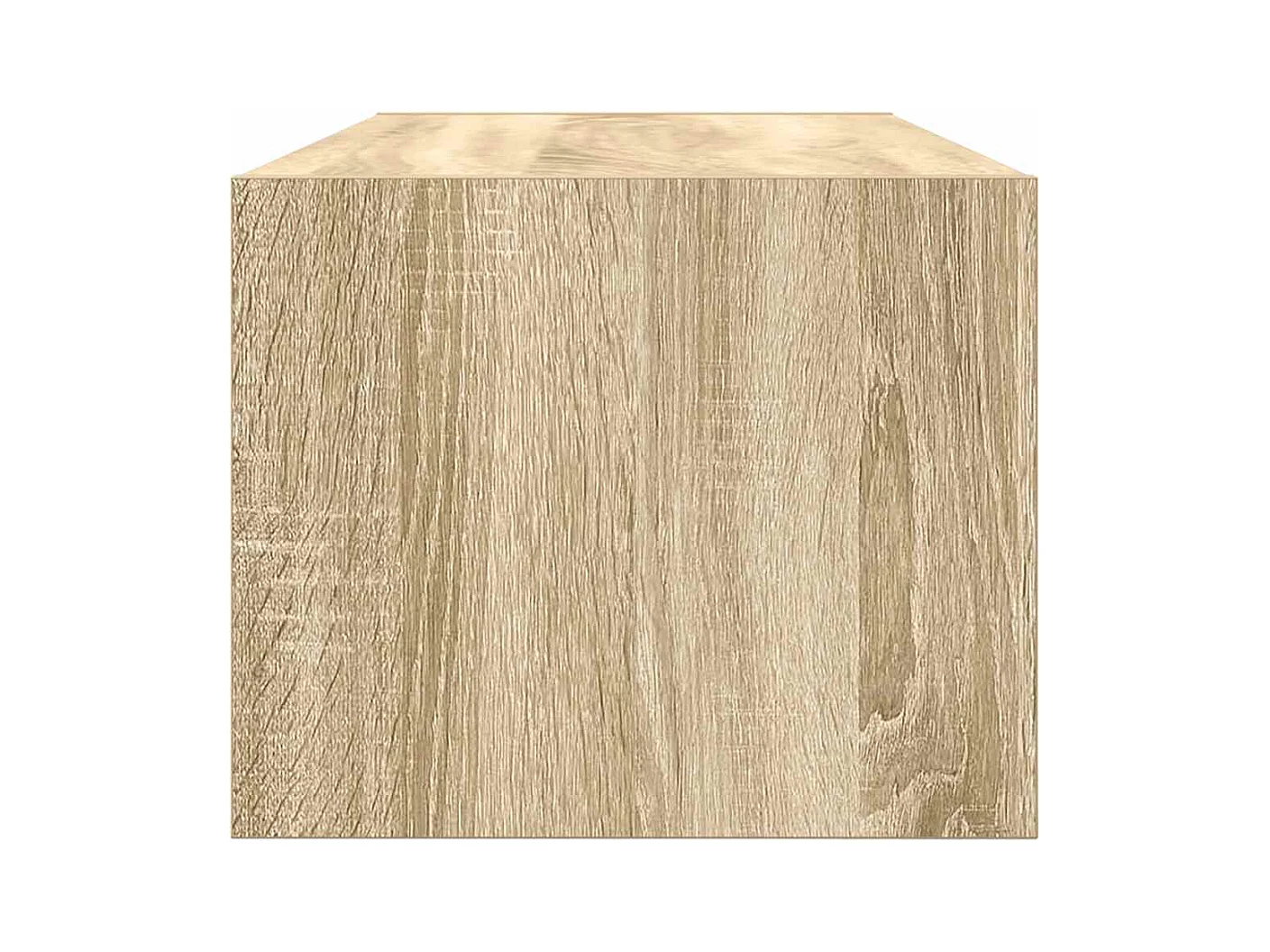 Tv-meubel 80x31x25,5 cm bewerkt hout sonoma eikenkleurig