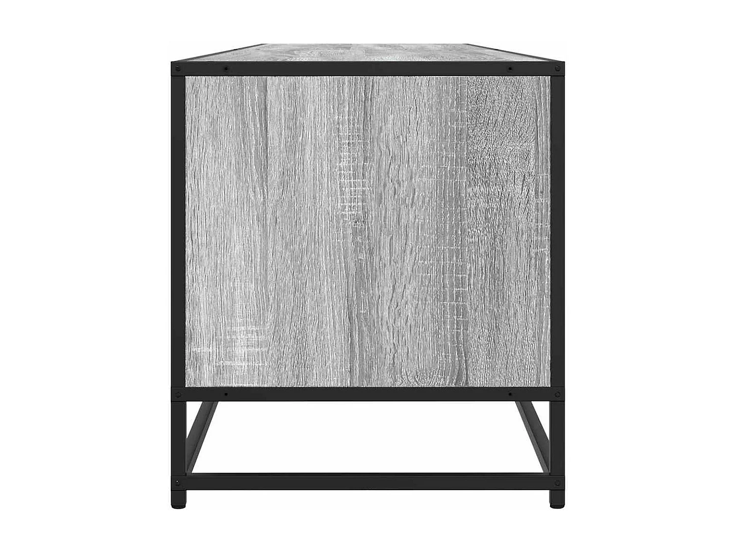 Tv-meubel 180,5x40x46 cm bewerkt hout grijs sonoma eikenkleurig
