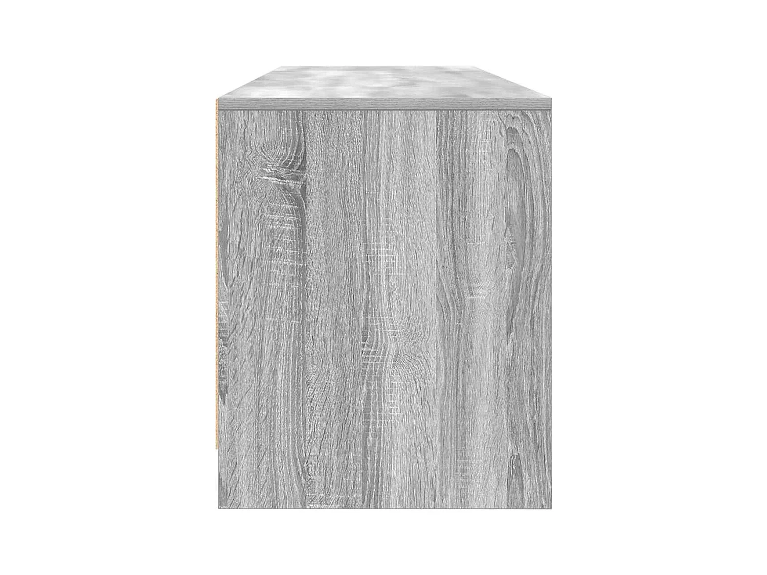 Meuble TV sonoma gris 188,5x41x50 cm bois d'ingénierie