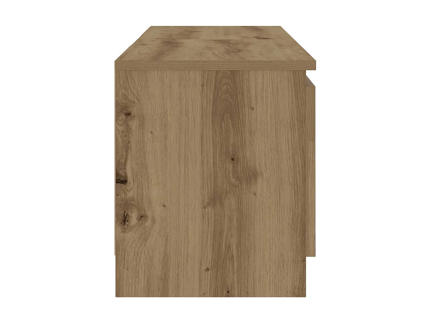 TV-Schrank mit LED-Leuchten Artisan-Eiche 120x30x36 cm