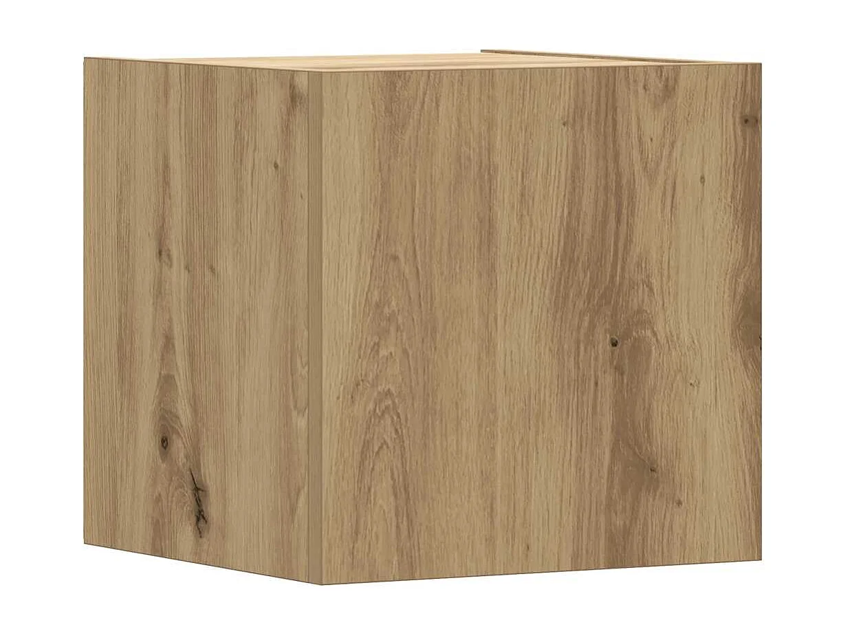 Ensemble de meuble TV mural 6 pcs chêne artisanal