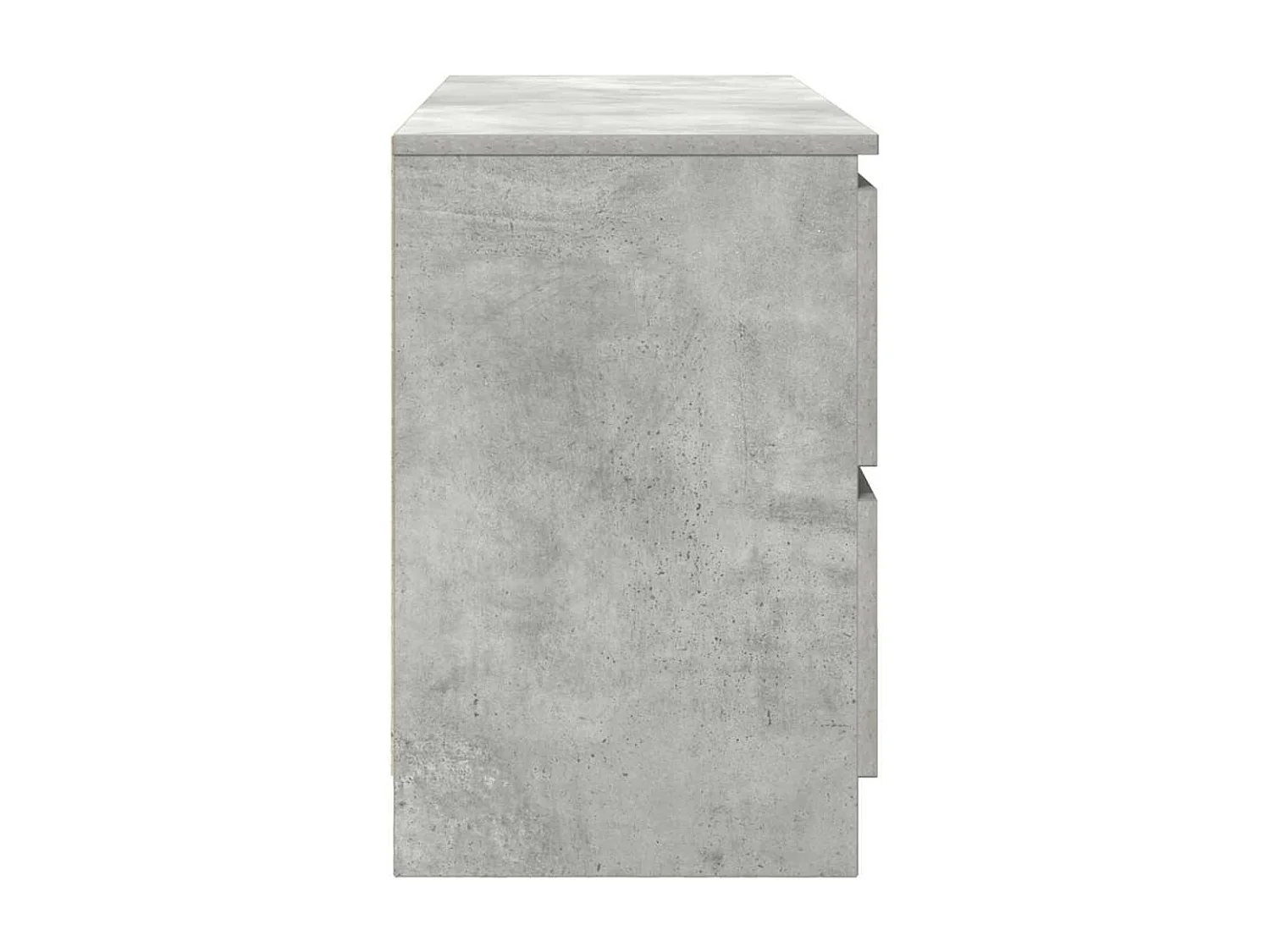 TV-Schrank Betongrau 100x35x54 cm Holzwerkstoff