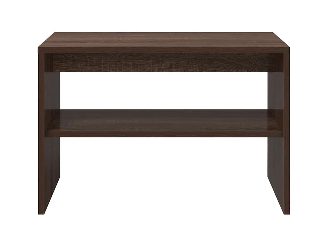 Tv-meubel 60x40x40 cm bewerkt hout bruin eikenkleur