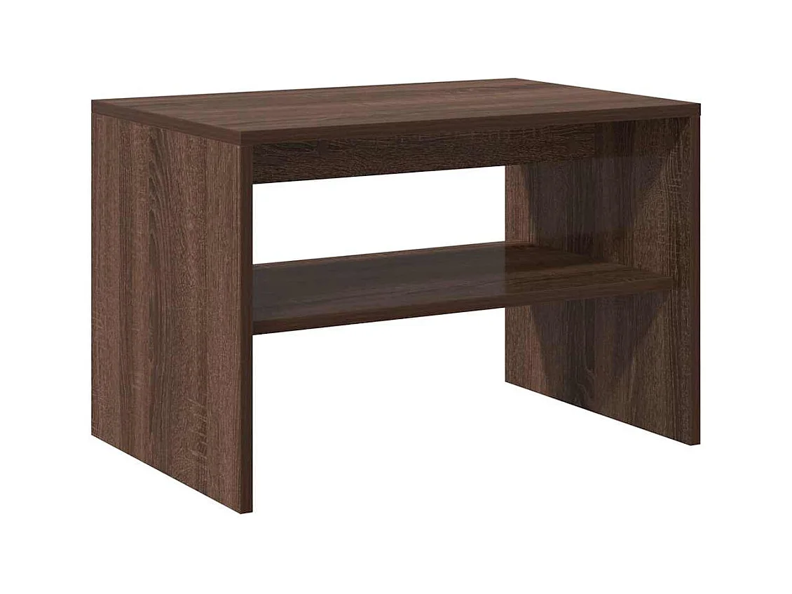 Tv-meubel 60x40x40 cm bewerkt hout bruin eikenkleur