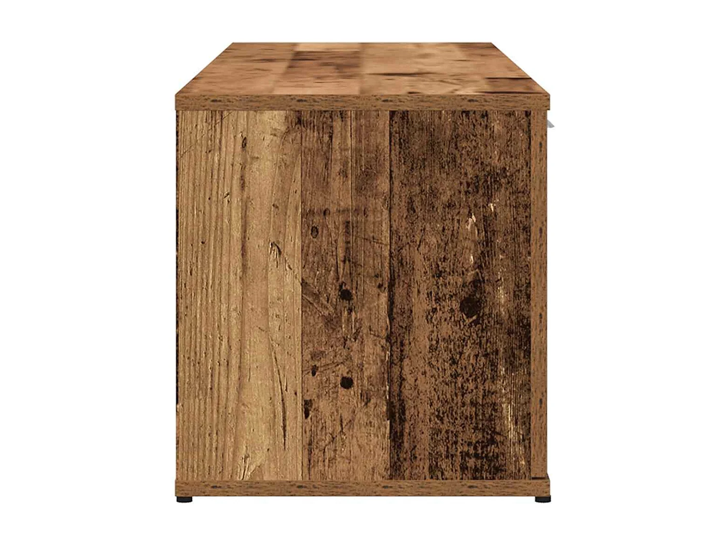 Meuble TV vieux bois 120x34x37 cm bois d'ingénierie