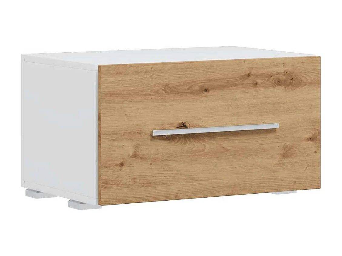 5-tlg. Wohnwand mit LED-Beleuchtung Artisan-Eiche Holzwerkstoff