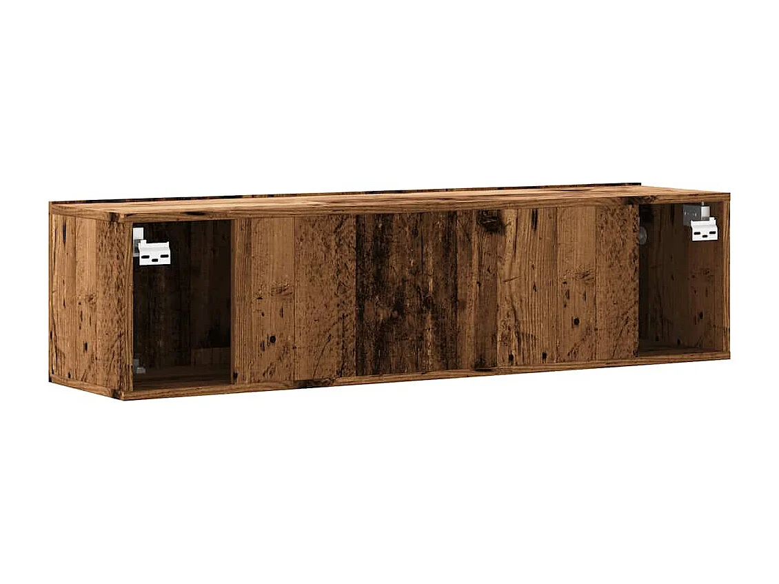TV-Wandschrank Altholz-Optik 120x30x30 cm Holzwerkstoff