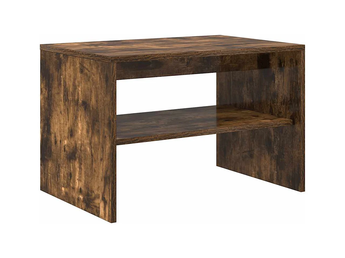 Tv-meubel 60x40x40 cm bewerkt hout gerookt eikenkleurig