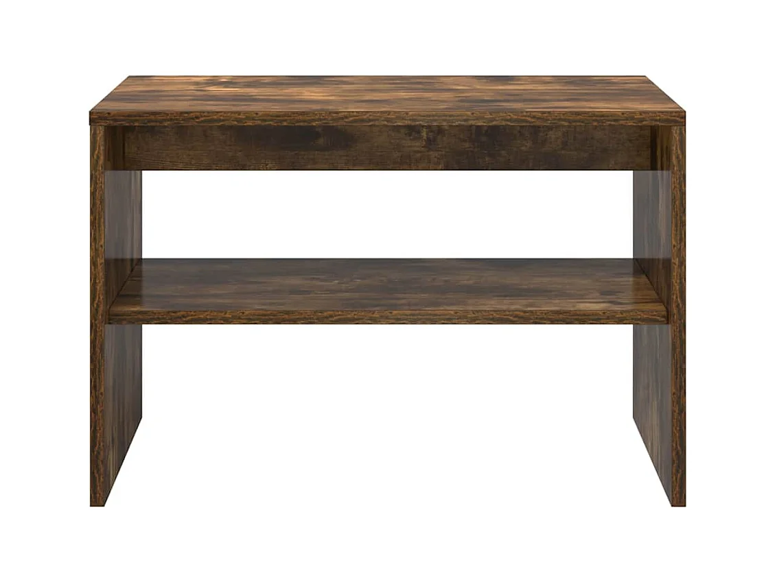 Tv-meubel 60x40x40 cm bewerkt hout gerookt eikenkleurig