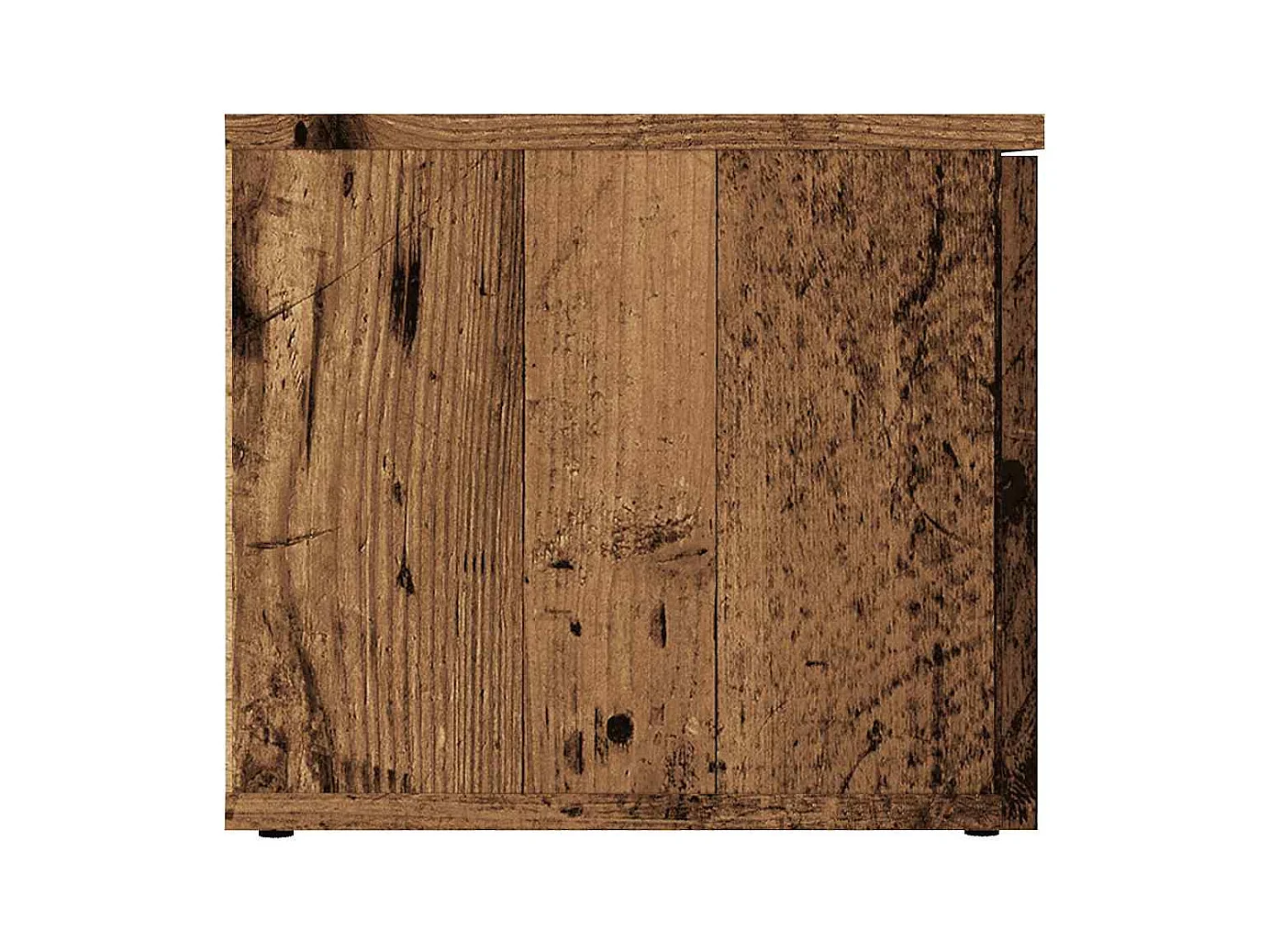 Meuble TV vieux bois 80x34x30 cm bois d'ingénierie