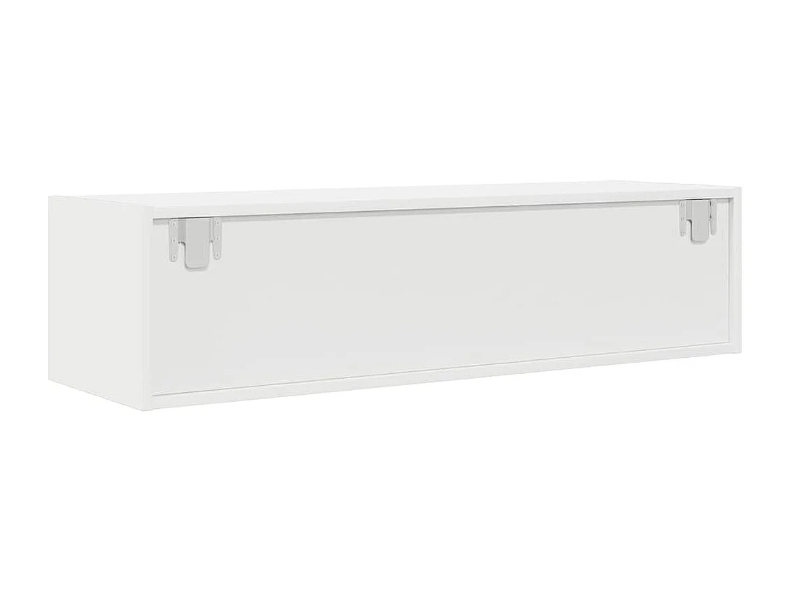 Meubles TV 2 pcs blanc 100x31x25,5 cm bois d'ingénierie
