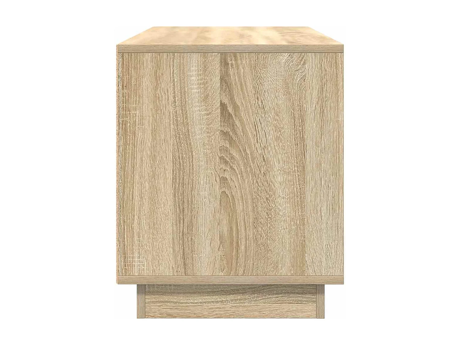 Meuble TV avec lumières LED chêne sonoma 100x41x50 cm