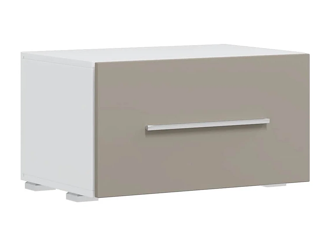 Meubles TV avec lumière LED 5 pcs gris pierre bois d'ingénierie