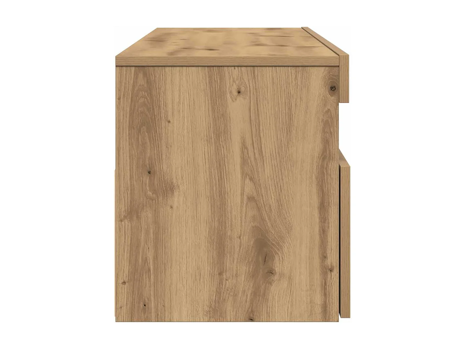 TV-Schrank mit LED Artisan-Eiche 120x35x40 cm Holzwerkstoff