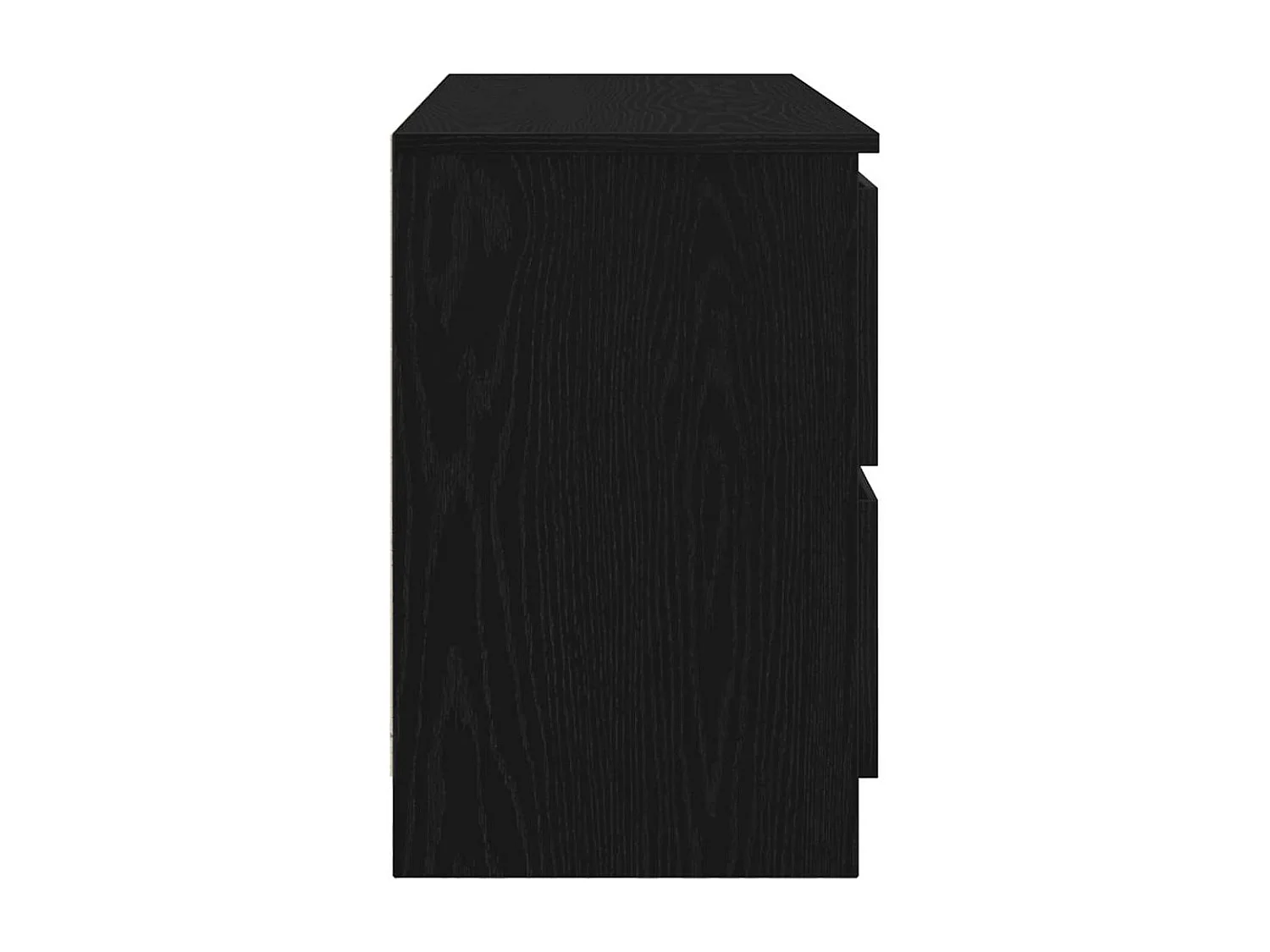 Meuble TV noir 100x35x54 cm bois d'ingénierie