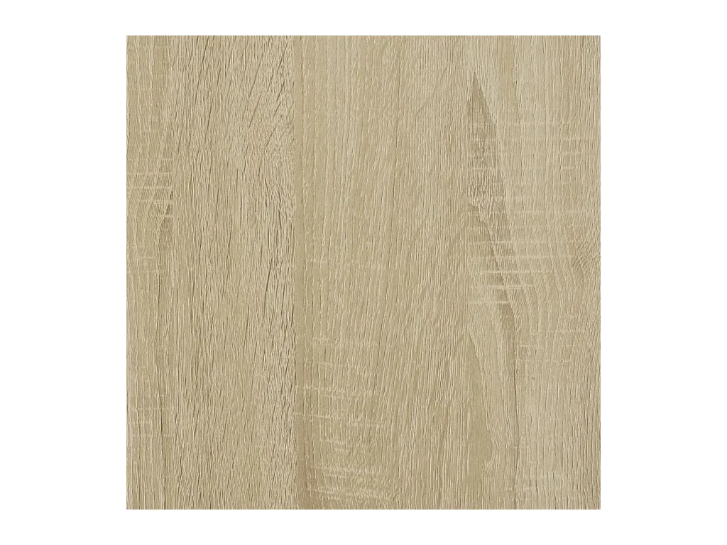 Tv-meubel 100x31x39,5cm bewerkt hout metaal sonoma eikenkleurig