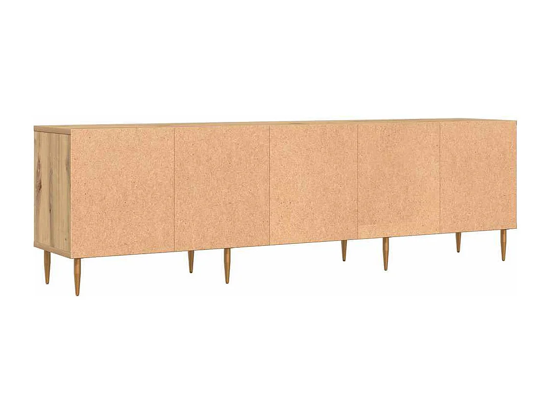 Móvel TV 150x30x44,5 cm derivados de madeira carvalho artisiano