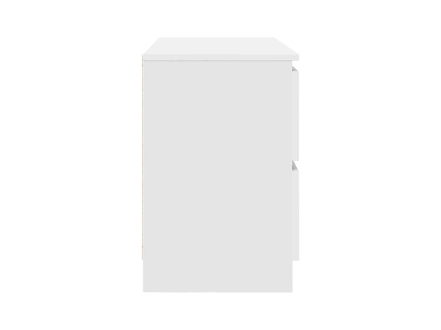 Meuble TV blanc 80x35x54 cm bois d'ingénierie