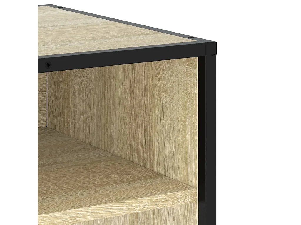 Meuble TV chêne sonoma 180x40x46 cm bois d'ingénierie