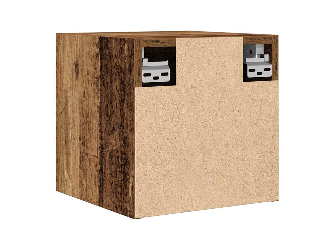 TV-Wandschränke 2 Stk. Altholz-Optik 30,5x30x30 cm