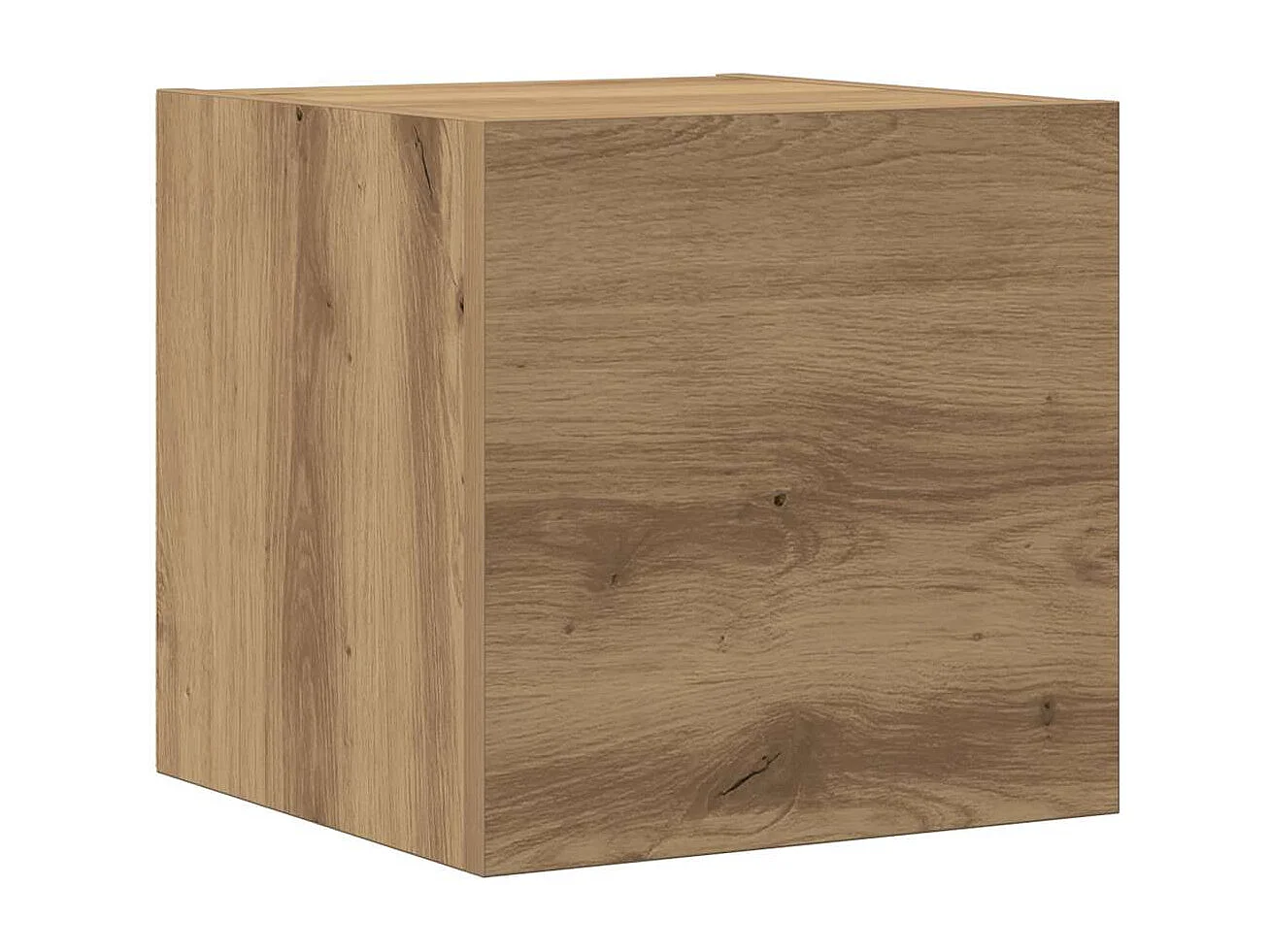 Meubles TV muraux 3 pcs chêne artisanal bois d'ingénierie