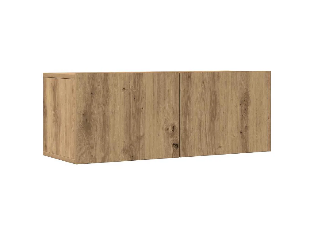 Ensemble de meuble TV mural 3 pcs chêne artisanal
