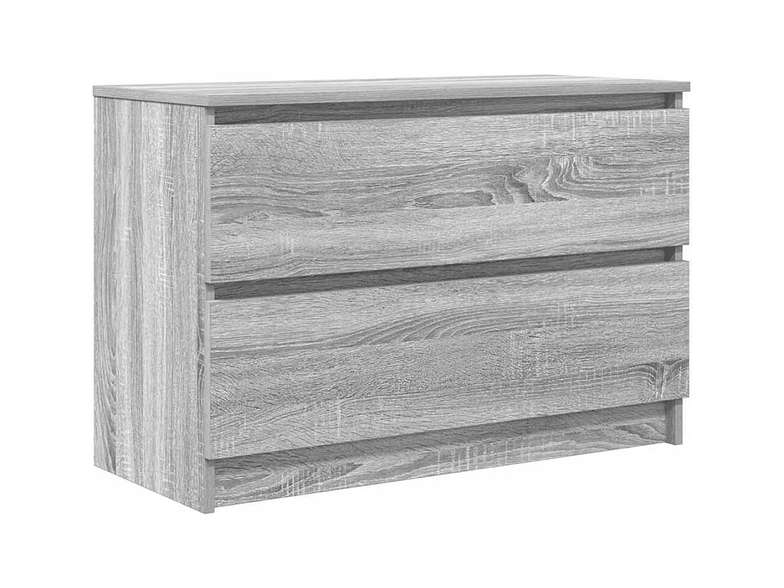 Meuble TV sonoma gris 80x35x54 cm bois d'ingénierie