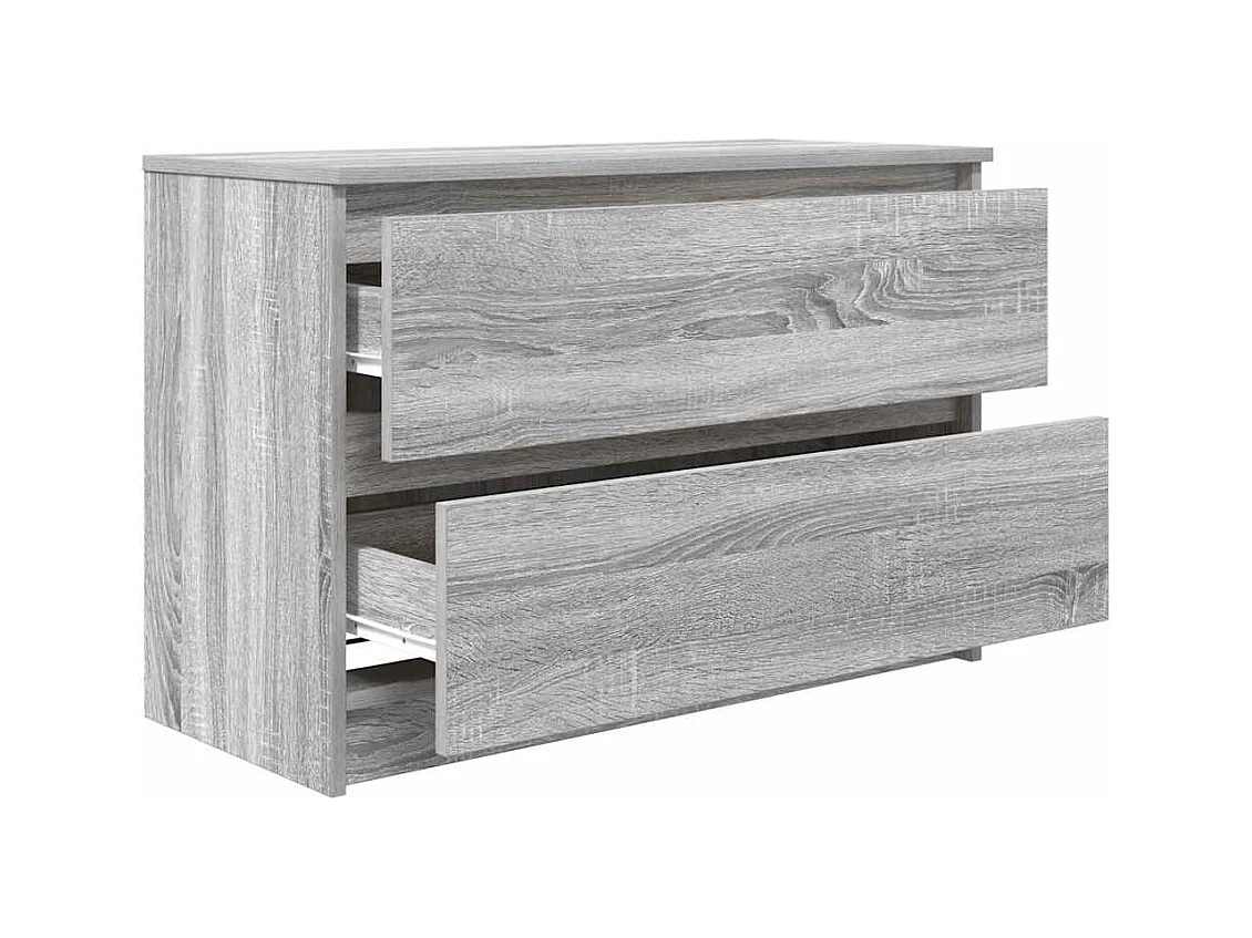 Meuble TV sonoma gris 80x35x54 cm bois d'ingénierie