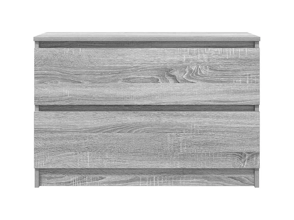 Meuble TV sonoma gris 80x35x54 cm bois d'ingénierie