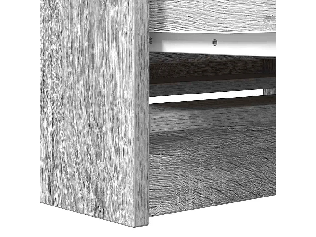 TV-Schrank Grau Sonoma 80x35x54 cm Holzwerkstoff