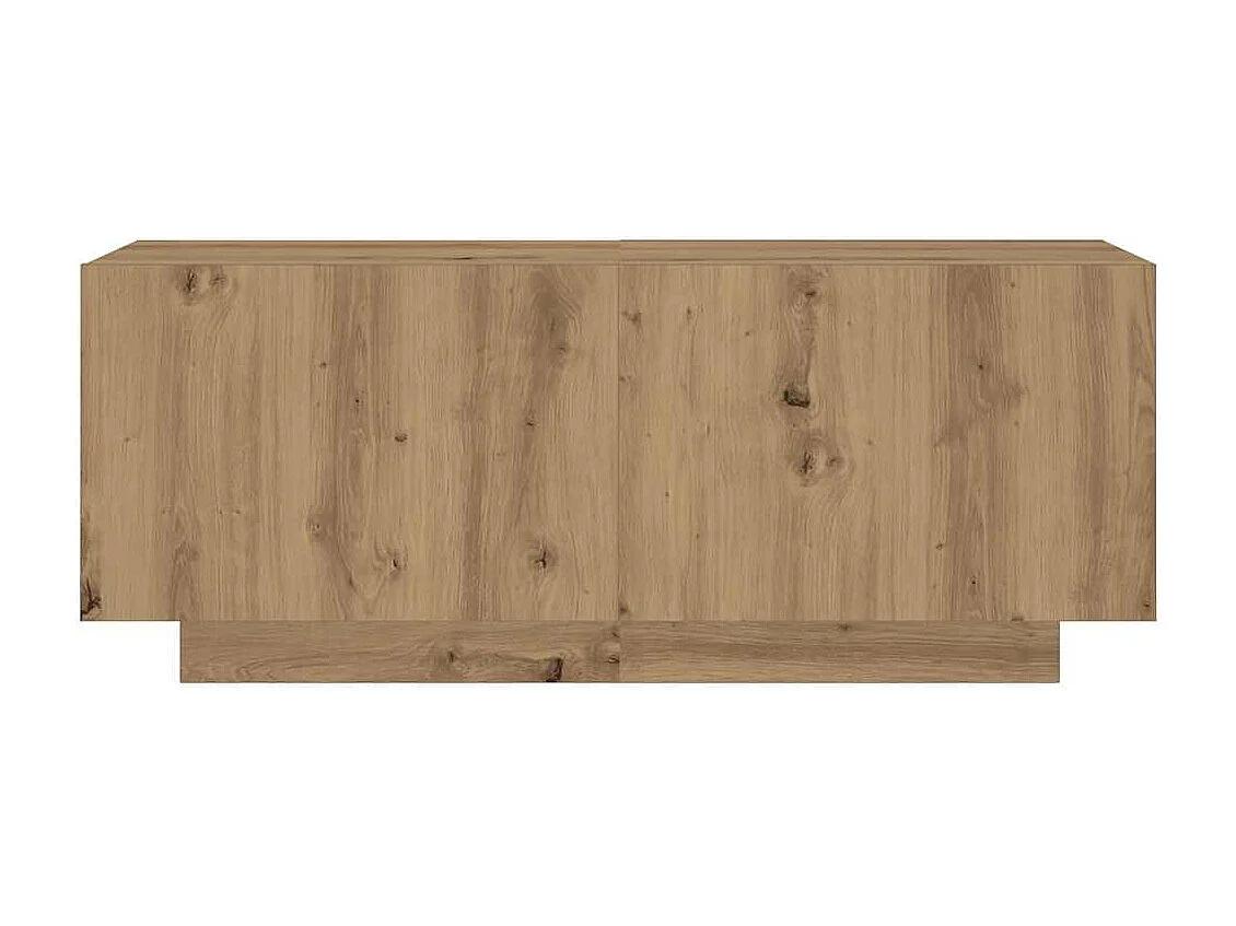 TV-Schrank mit LED-Leuchten Artisan-Eiche 300x35x40 cm