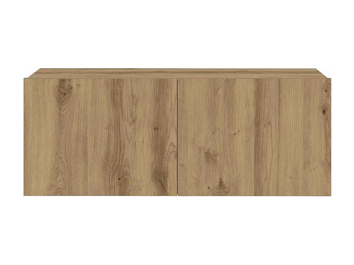 Meubles TV muraux 6 pcs chêne artisanal bois d'ingénierie