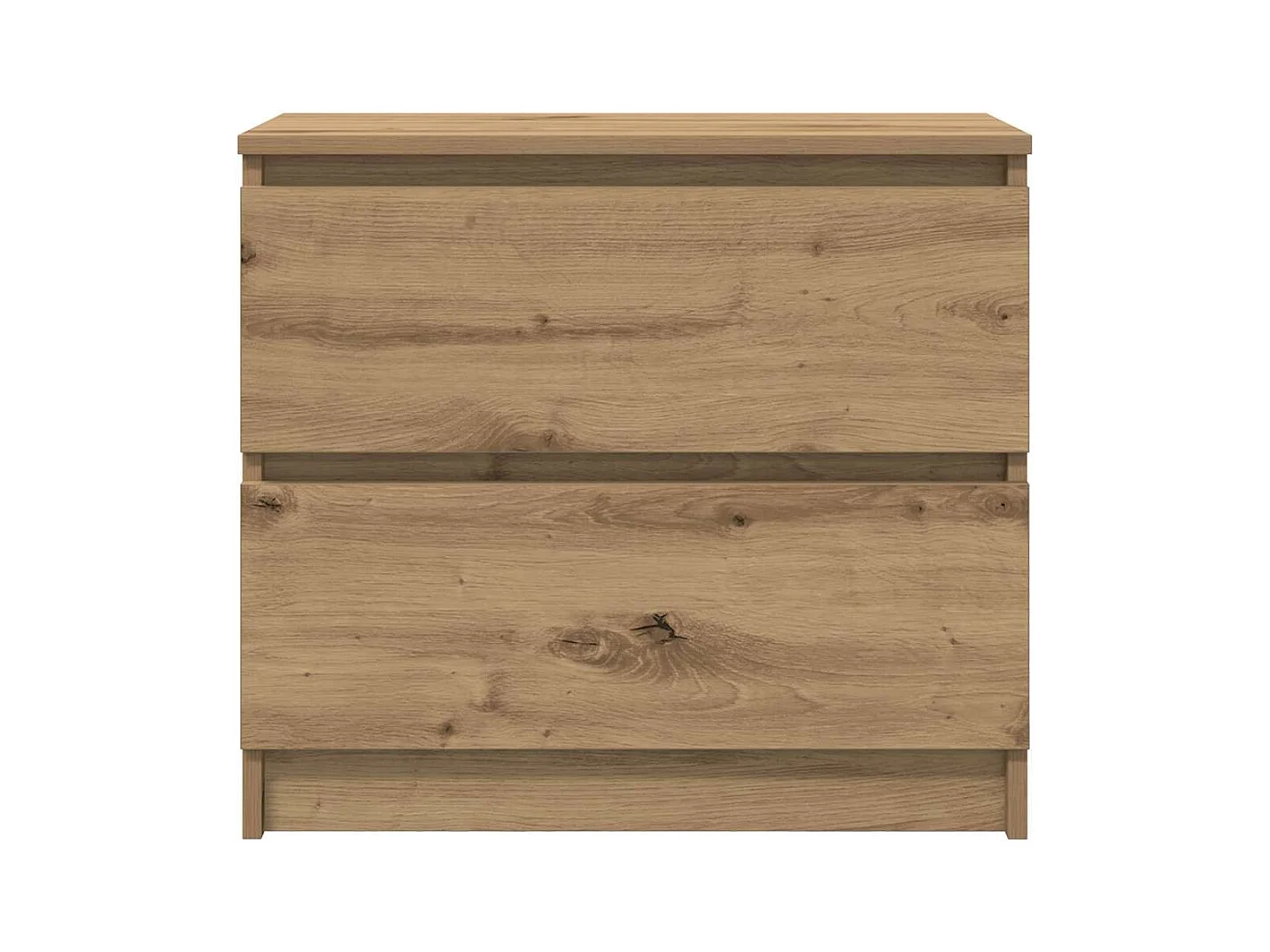 Mobile TV Rovere Artigianale 60x35x54 cm in Legno Multistrato