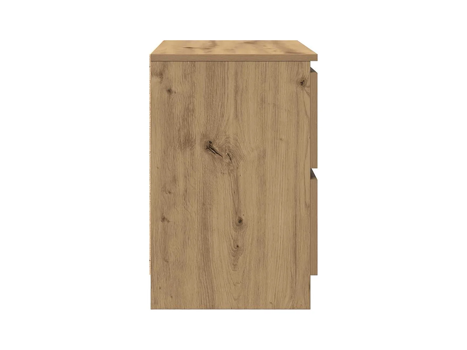 Mobile TV Rovere Artigianale 60x35x54 cm in Legno Multistrato