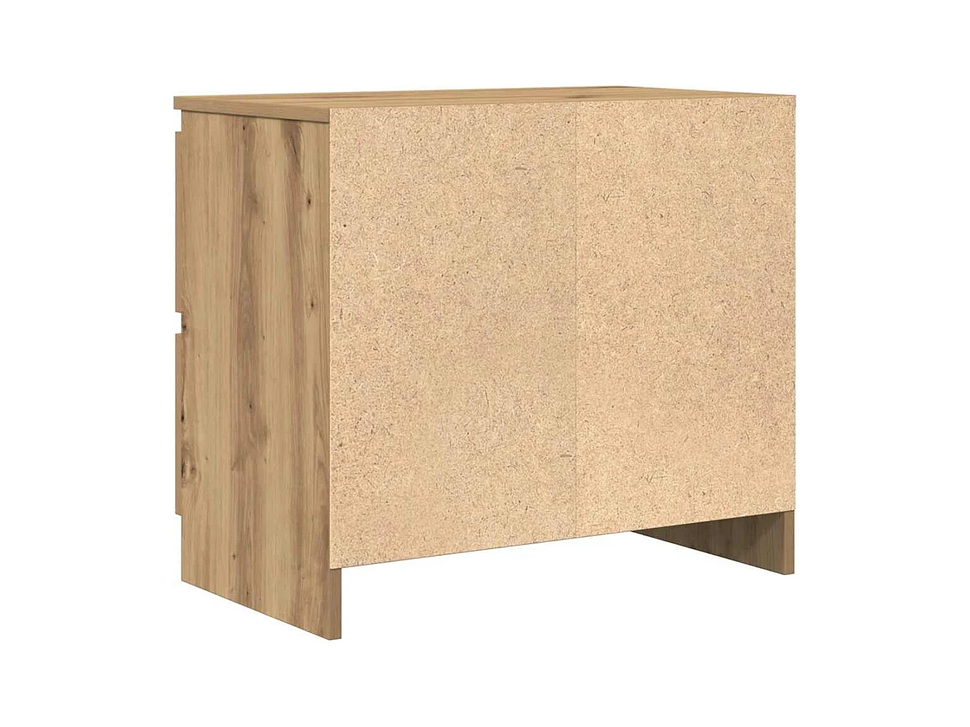 Mobile TV Rovere Artigianale 60x35x54 cm in Legno Multistrato