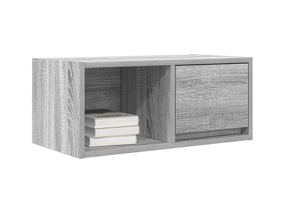 Meubles TV 2 pcs sonoma gris 60x31x25,5 cm bois d'ingénierie