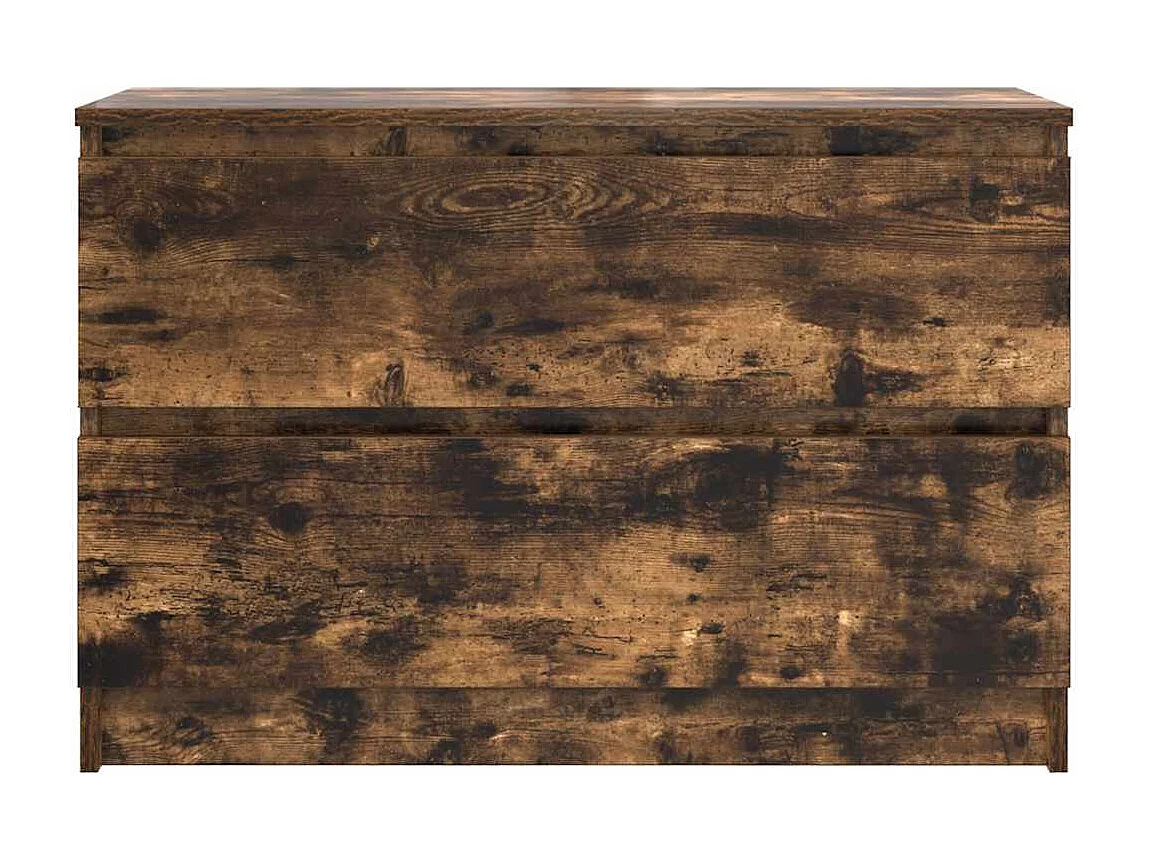 Tv-meubel 80x35x54 cm spaanplaat gerookt eikenkleurig