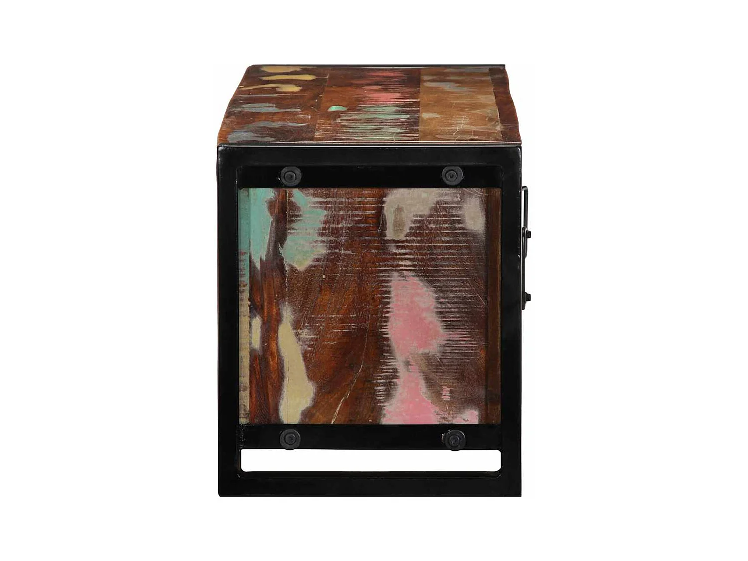 Tv-meubel 100x30x35 cm massief gerecycled hout