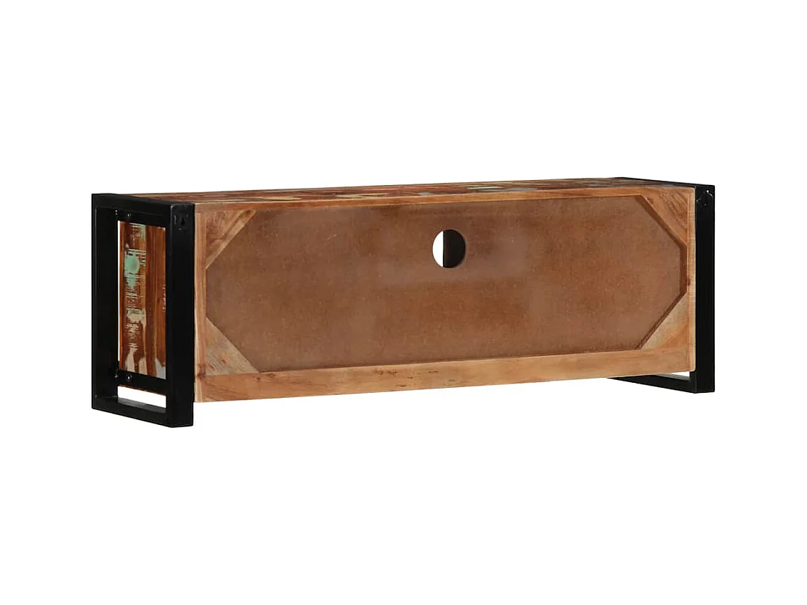 Tv-meubel 100x30x35 cm massief gerecycled hout