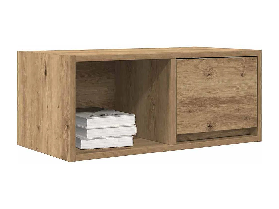Meubles TV 2 pcs chêne artisanal 60x31x25,5cm bois d'ingénierie