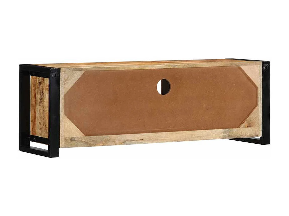 TV-Schrank 100x30x35 cm Massivholz Mango