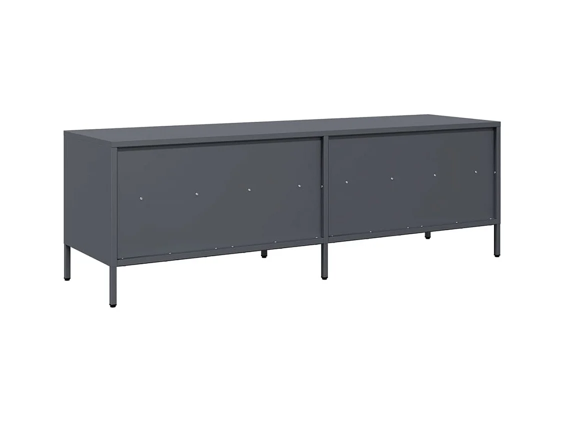 TV-Schrank Anthrazit 135x39x43,5 cm Kaltgewalzter Stahl